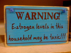 Estrogen levels toxic